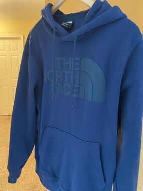 The North Face Men's Royal Blue Logo Pullover Hoodie